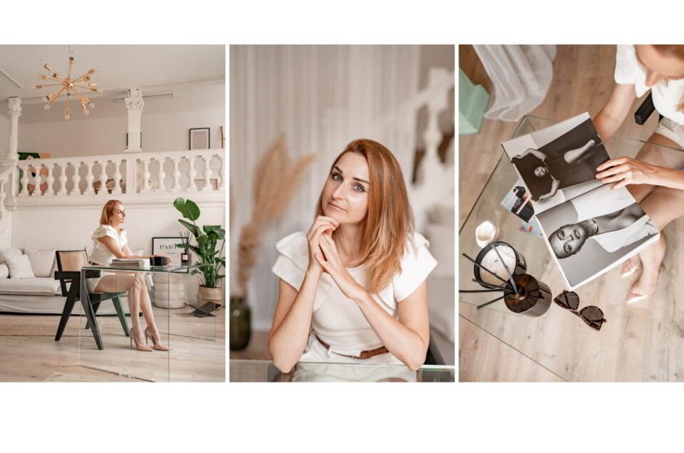 sesja fotograficzna na stronę internetowa - kolaż trzech zdjęć